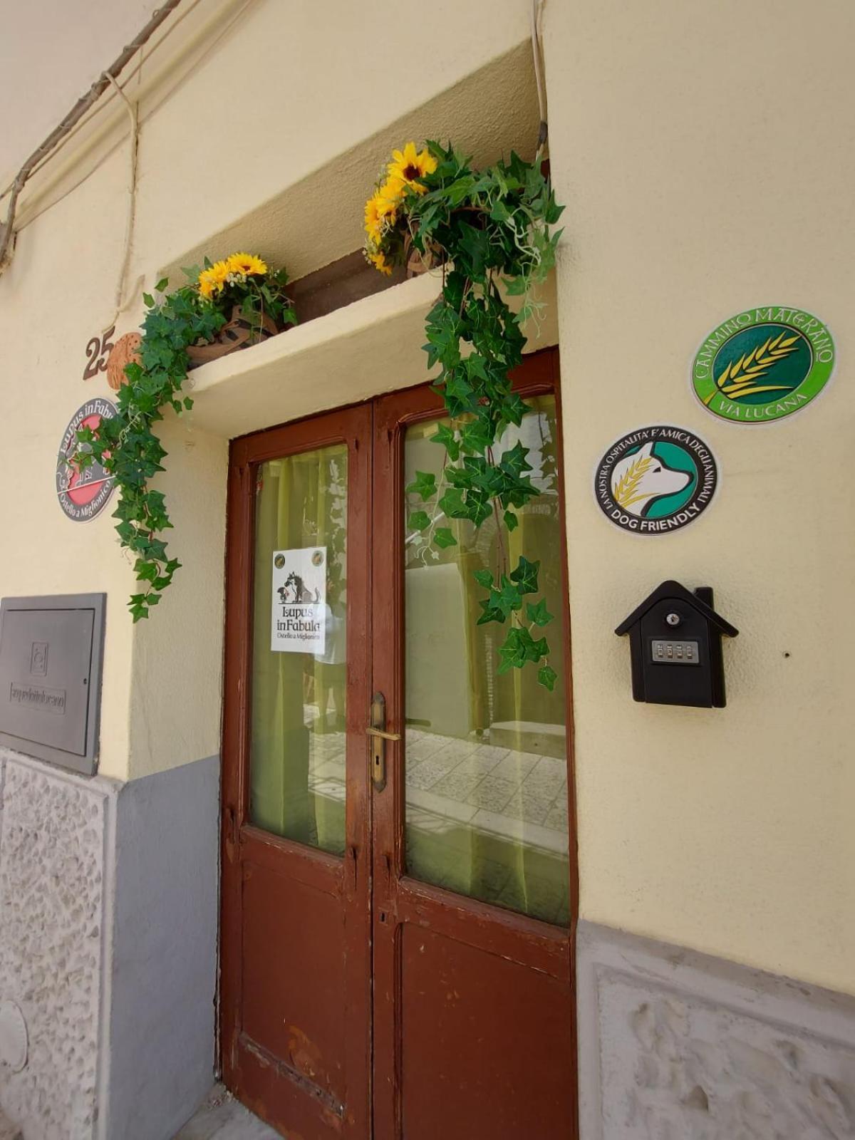 Lupus In Fabula Hostel Miglionico Bagian luar foto